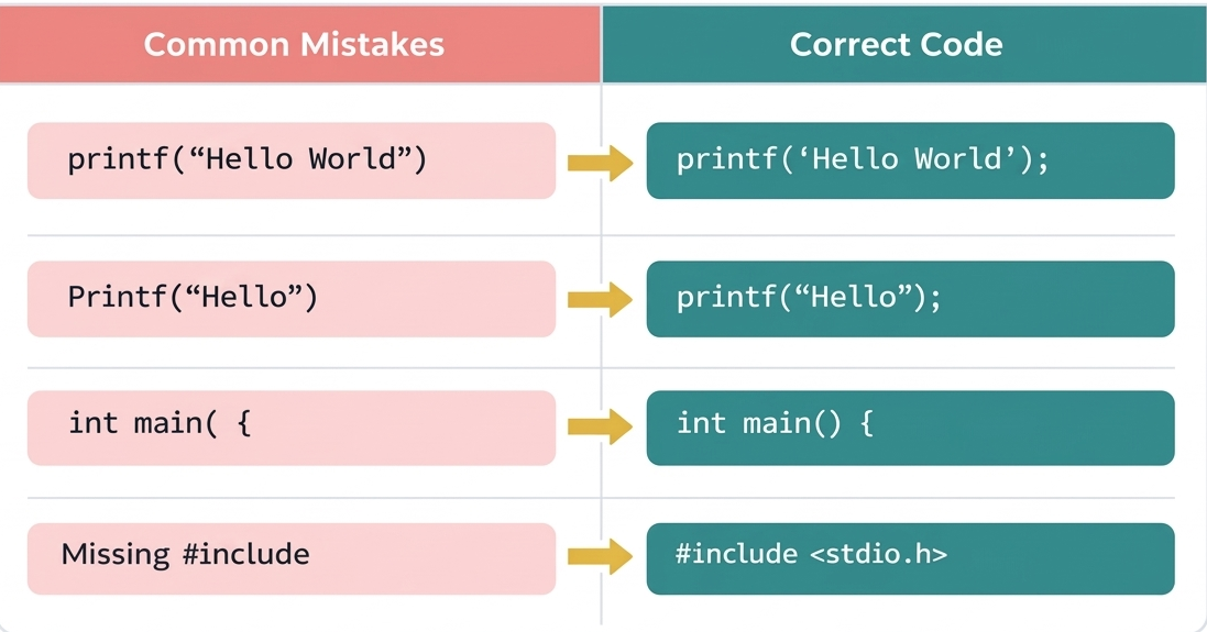 Common Beginner Mistakes